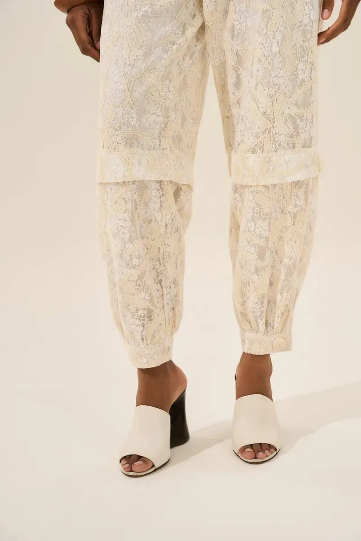 Calça Renda Couture