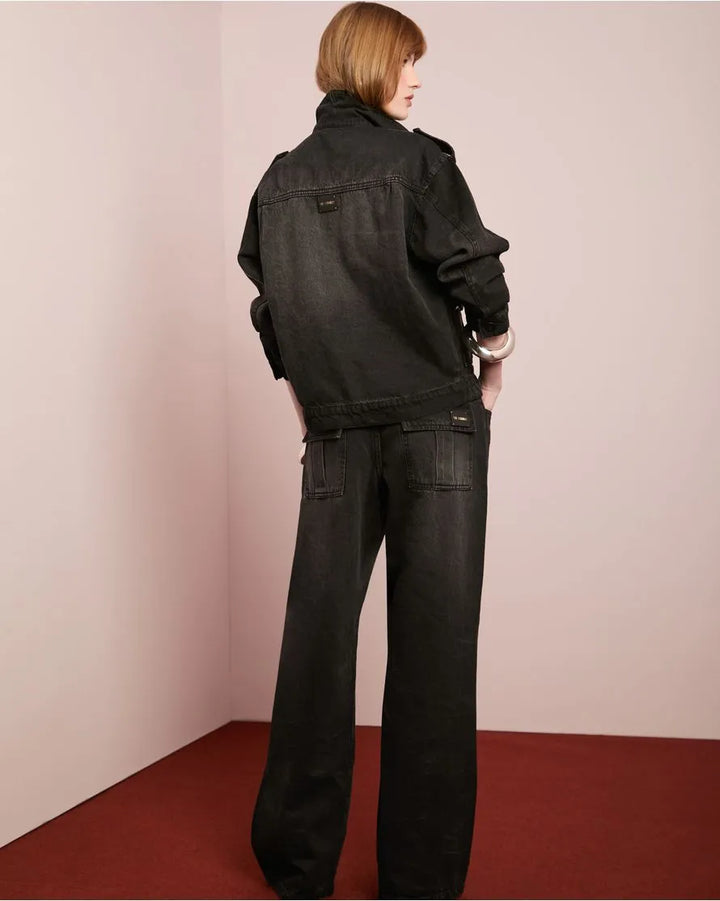 Calça Jeans Reta