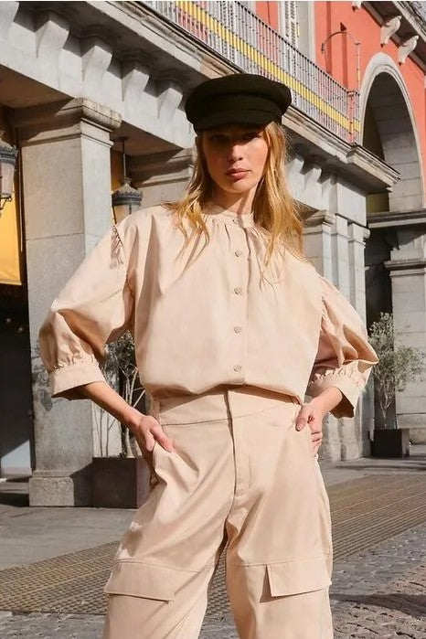 Camisa Manga Bufante