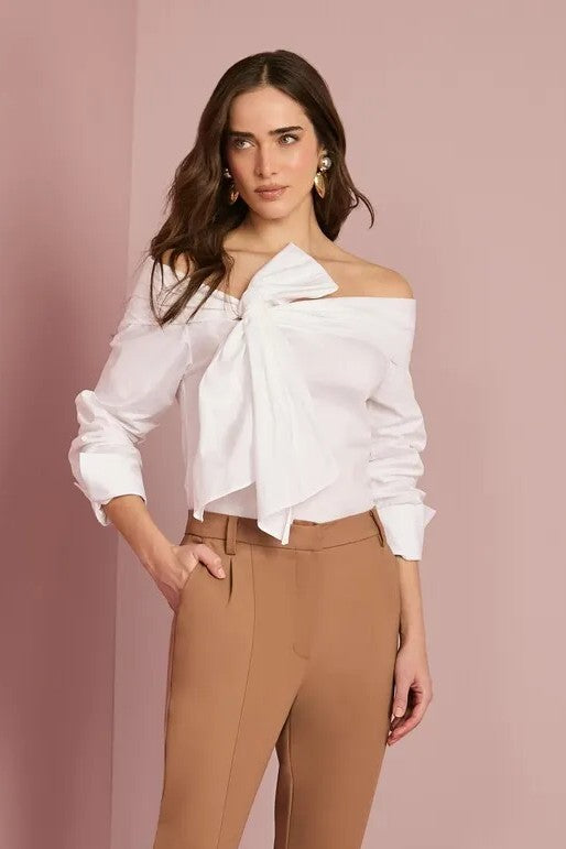 Blusa Ombro Laço