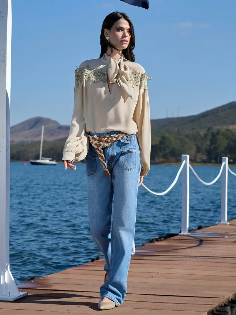 Calça Jeans Slim