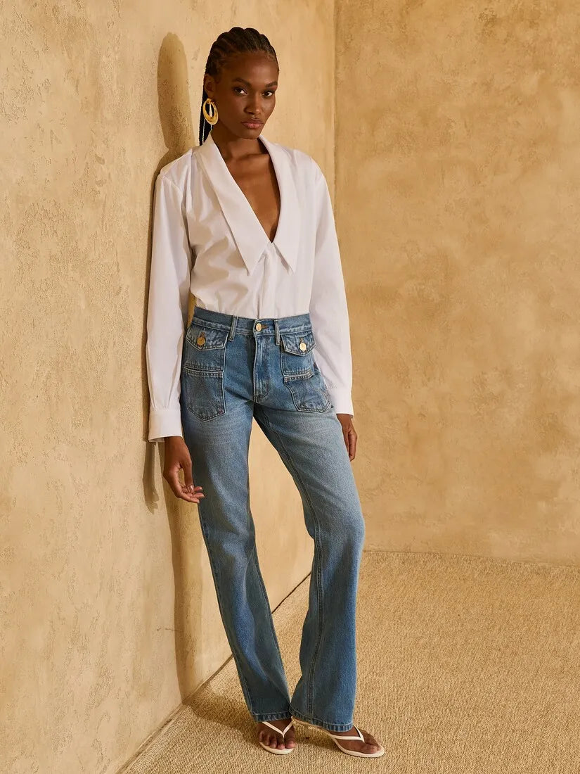 Calça Jeans Slim