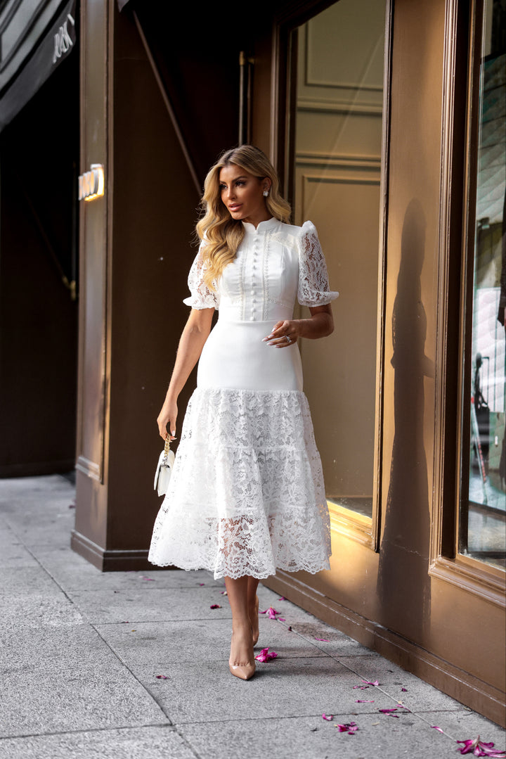 Lace Midi Dress