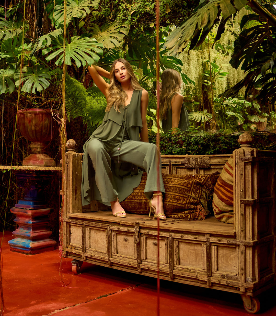 Regina Salomão Tunic+Pants Set