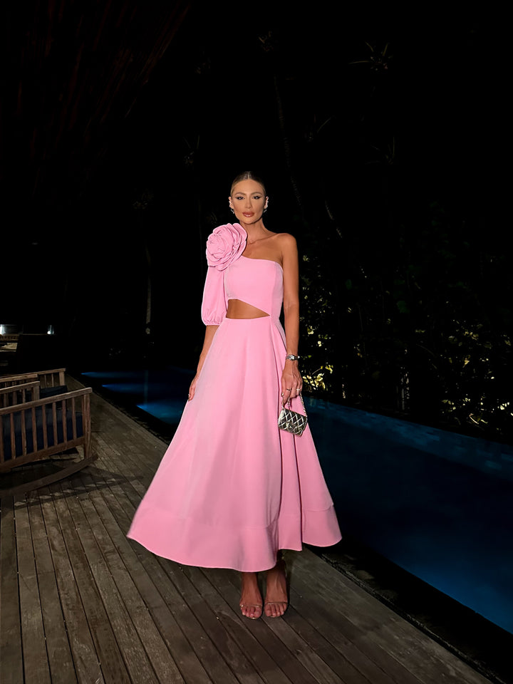 Vestido Midi Airflow Florale