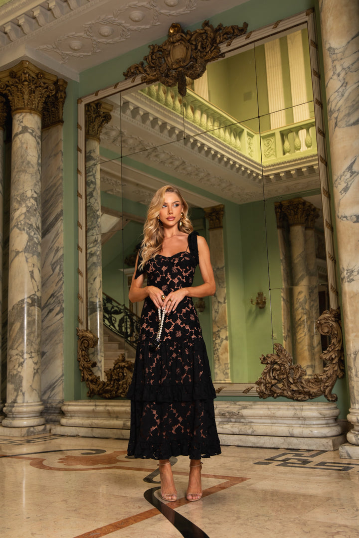 Lace Midi Dress