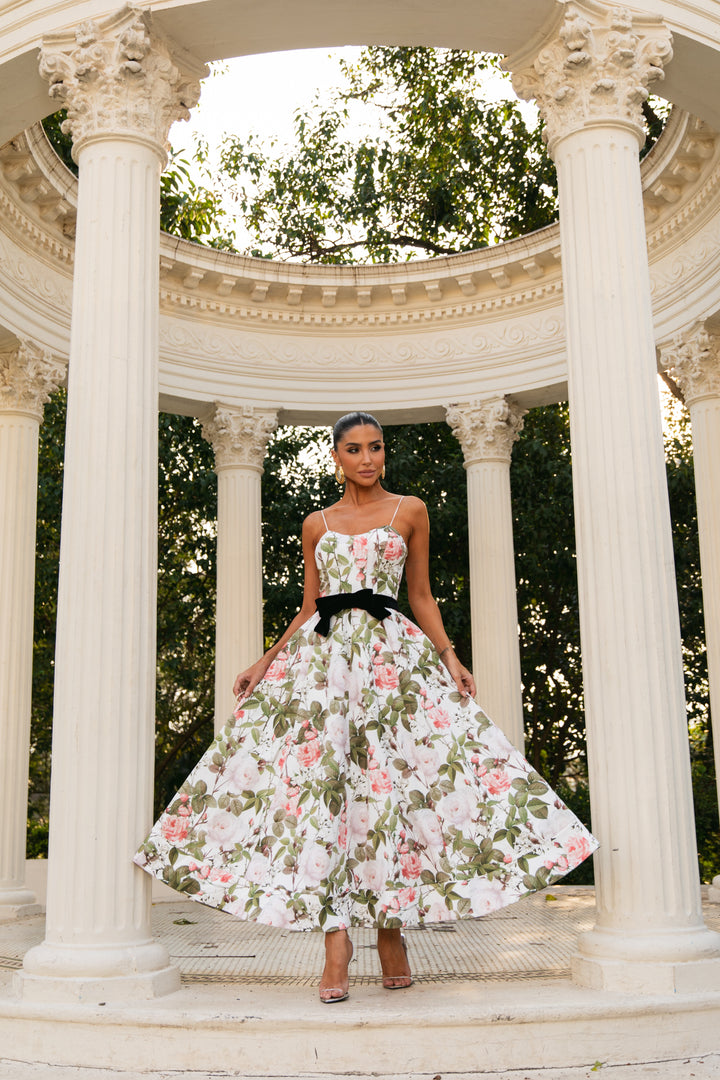 Vestido Midi Floral