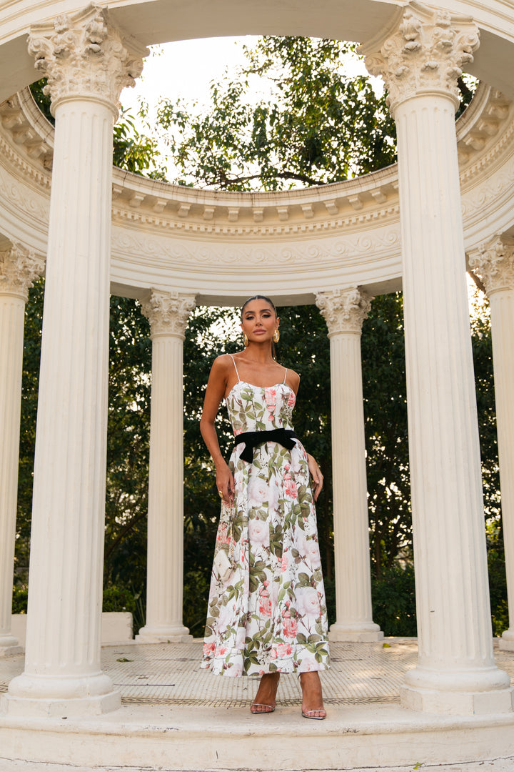 Vestido Midi Floral