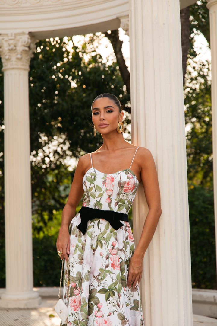 Vestido Midi Floral