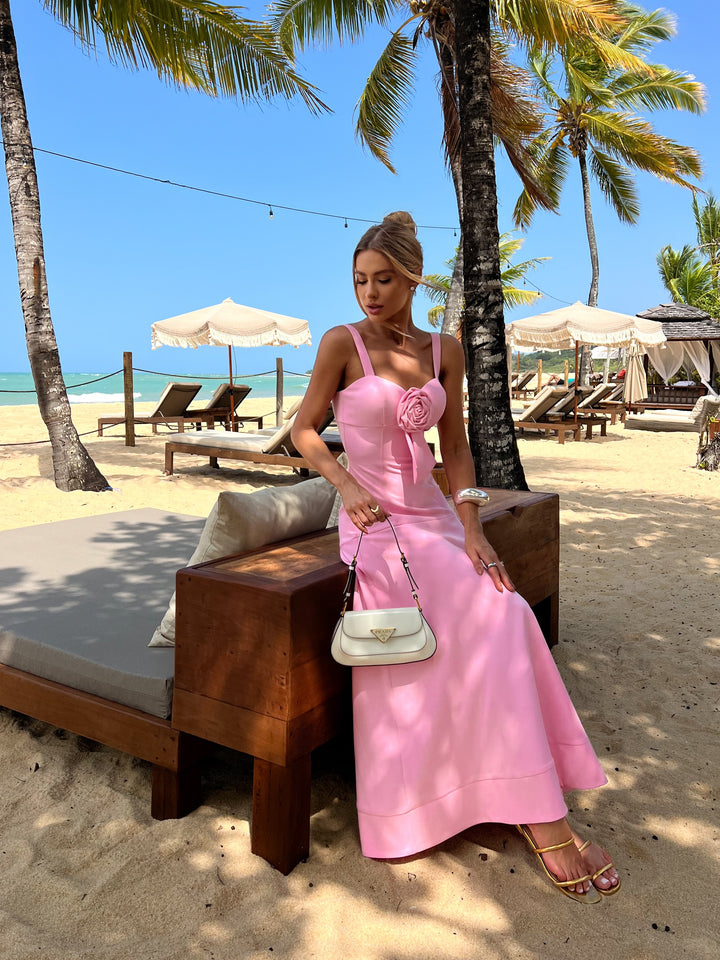 Flared Midi Dress