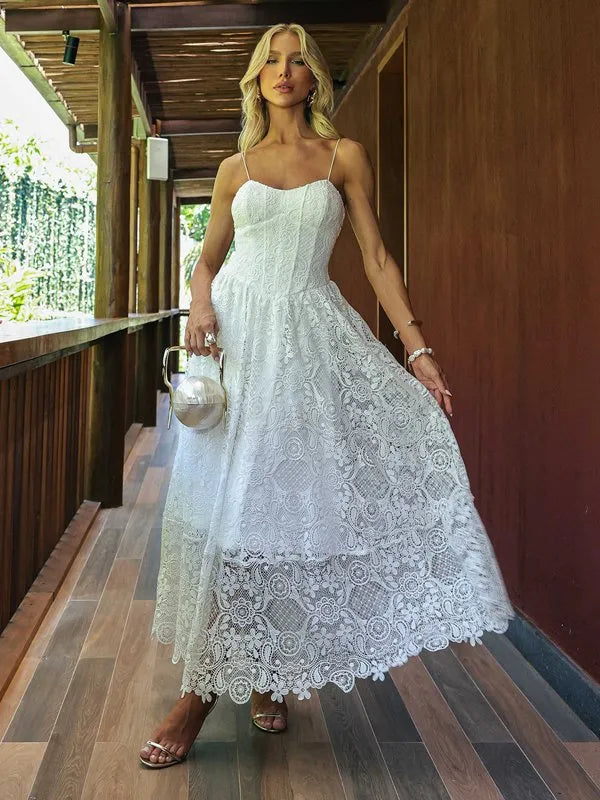 Lace Midi Dress