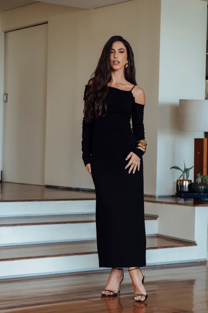 Glam Midi Dress