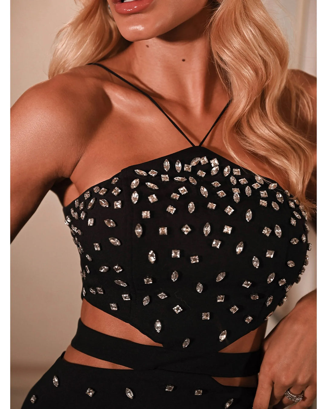 Midnight Sparkle Short Dress