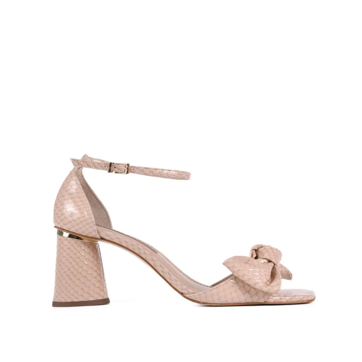 Textured Leather Sandal