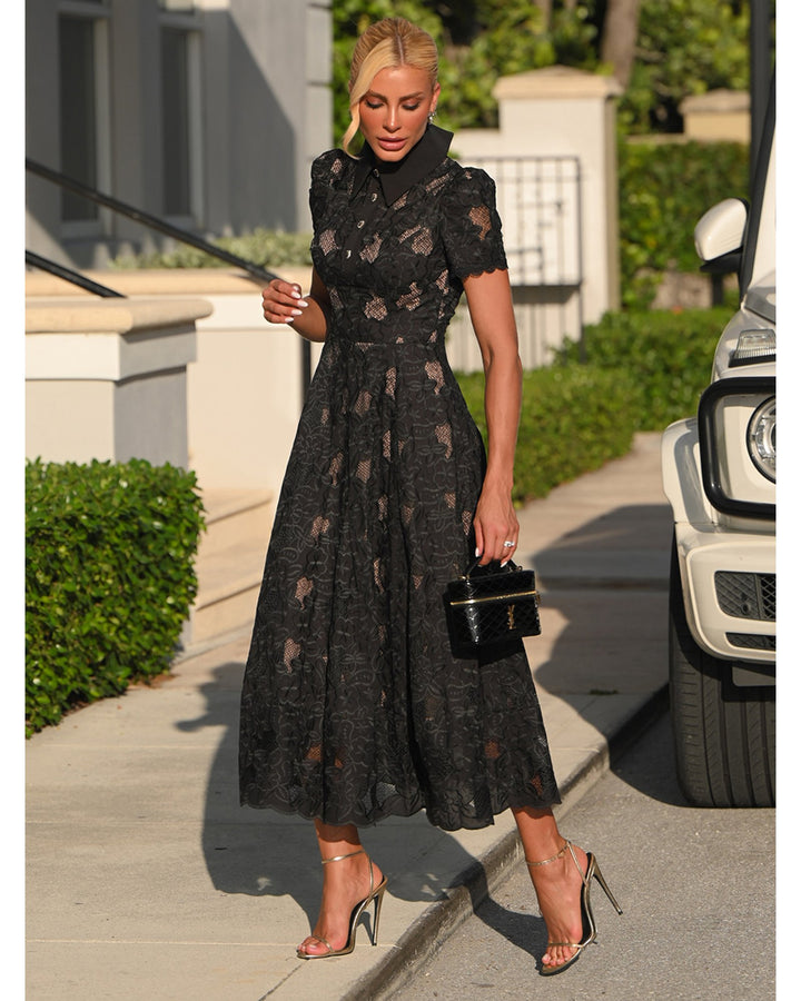 Midnight Midi Dress