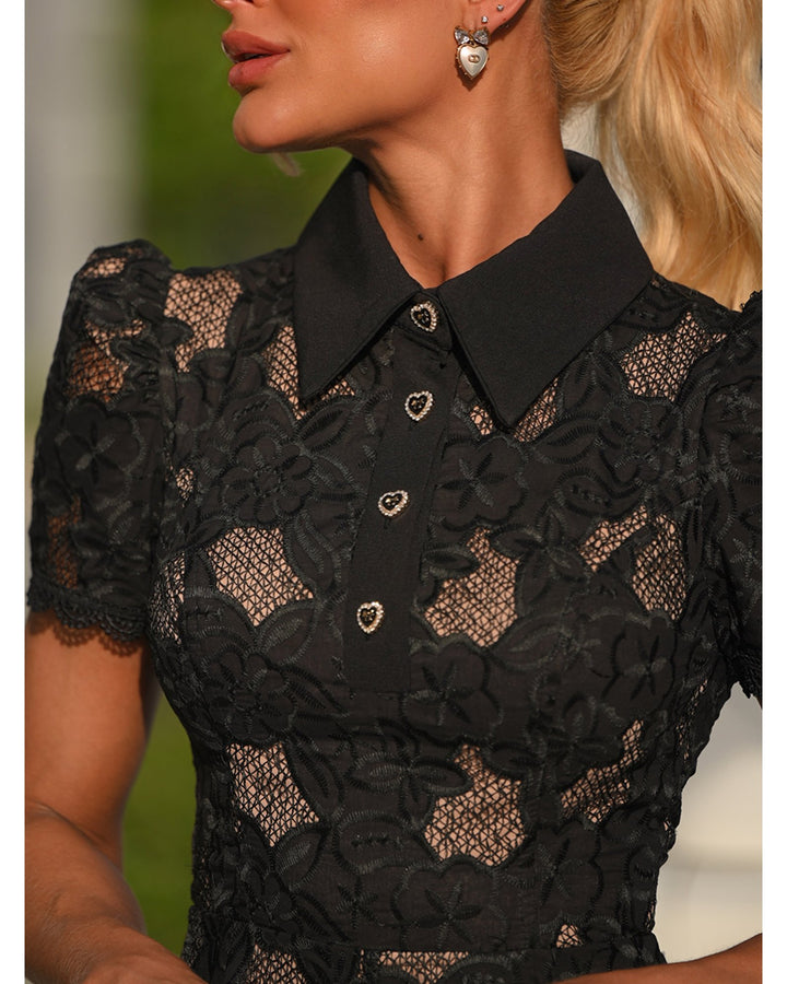 Midnight Midi Dress