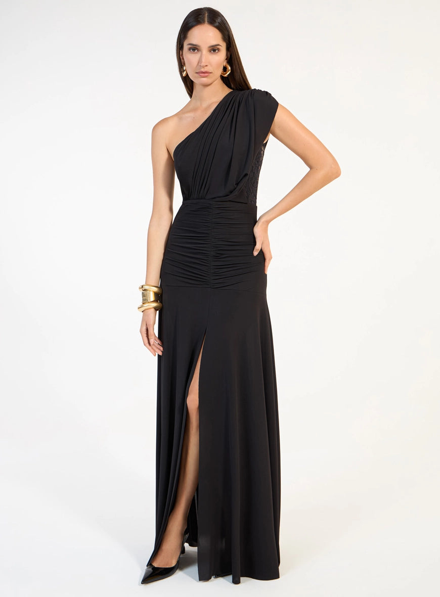Vestido Longo Drapeado