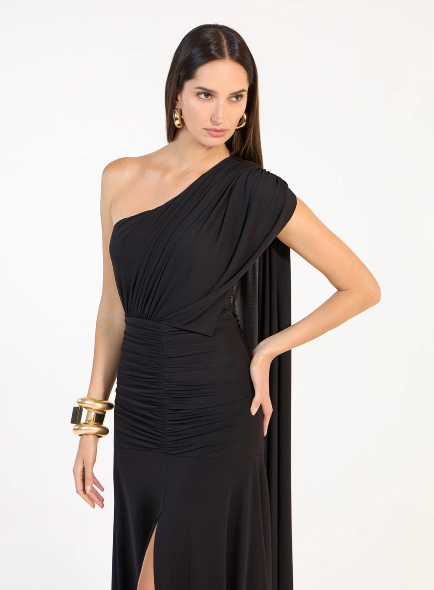 Vestido Longo Drapeado