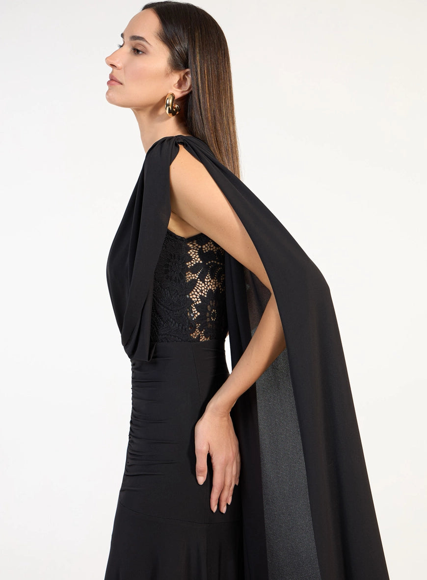 Vestido Longo Drapeado