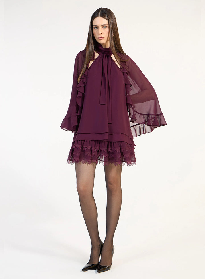Chiffon Mini Dress