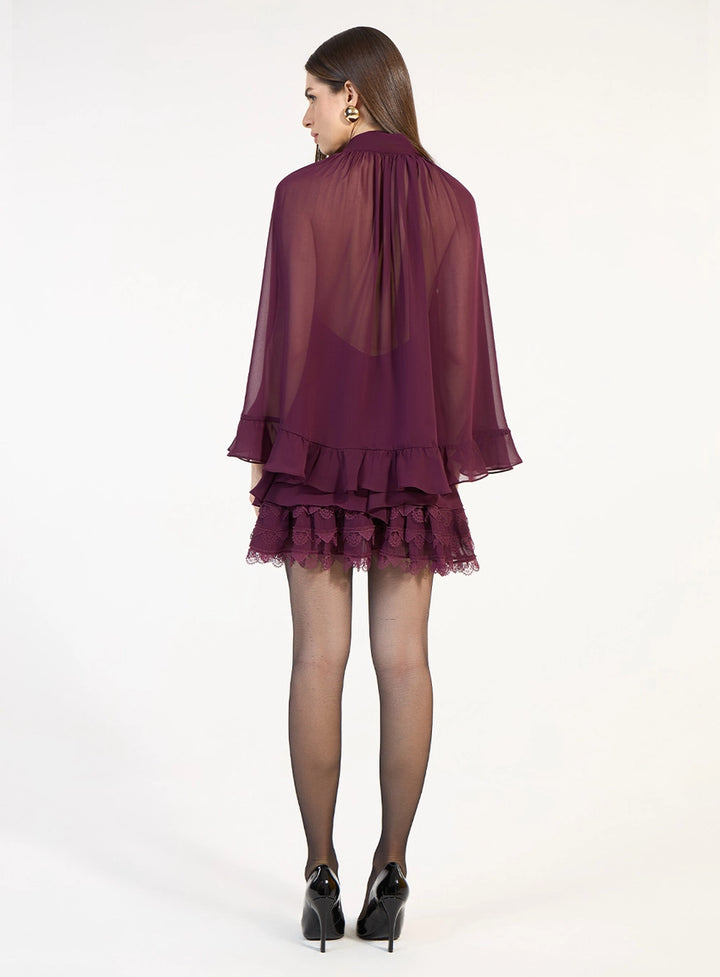 Chiffon Mini Dress