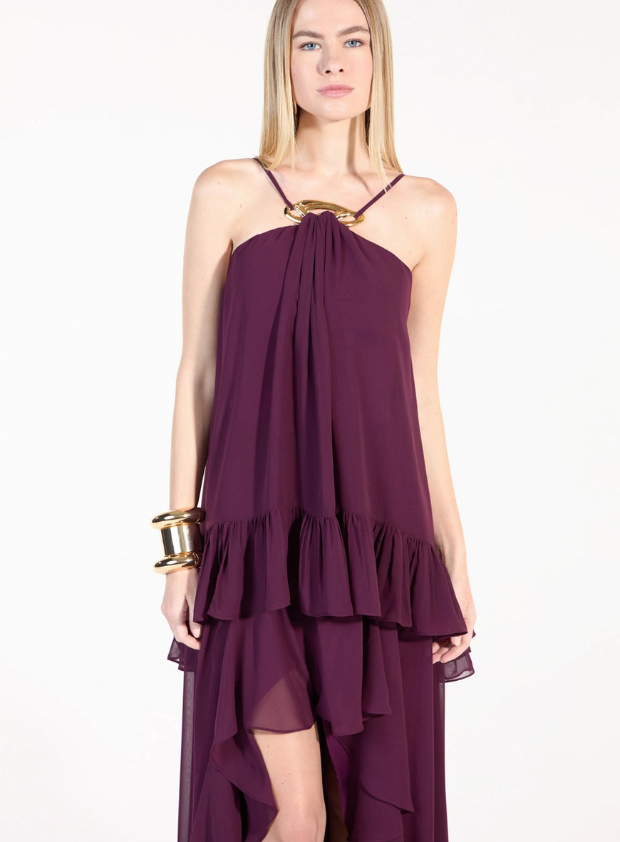 Vestido Longo Chiffon