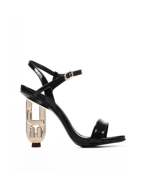 JB Leather Heeled Sandal