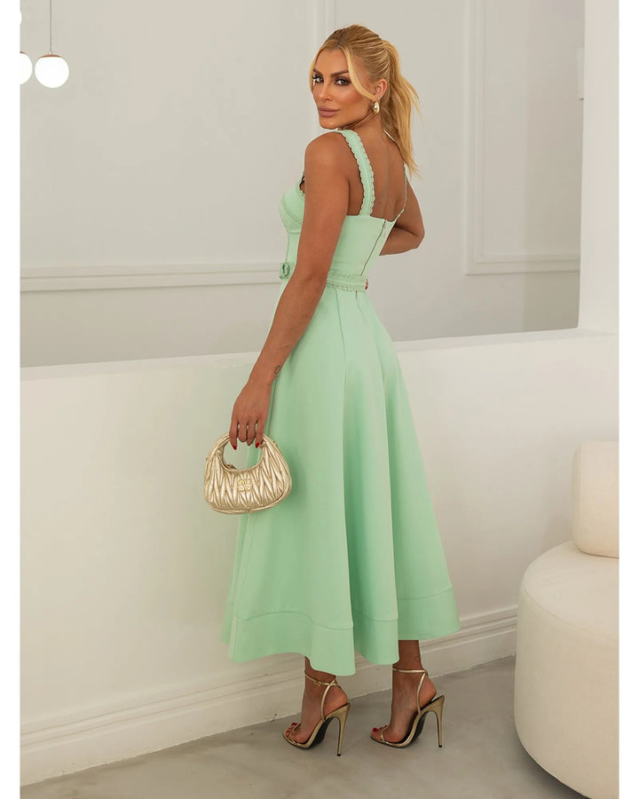 Vestido Midi Evasê