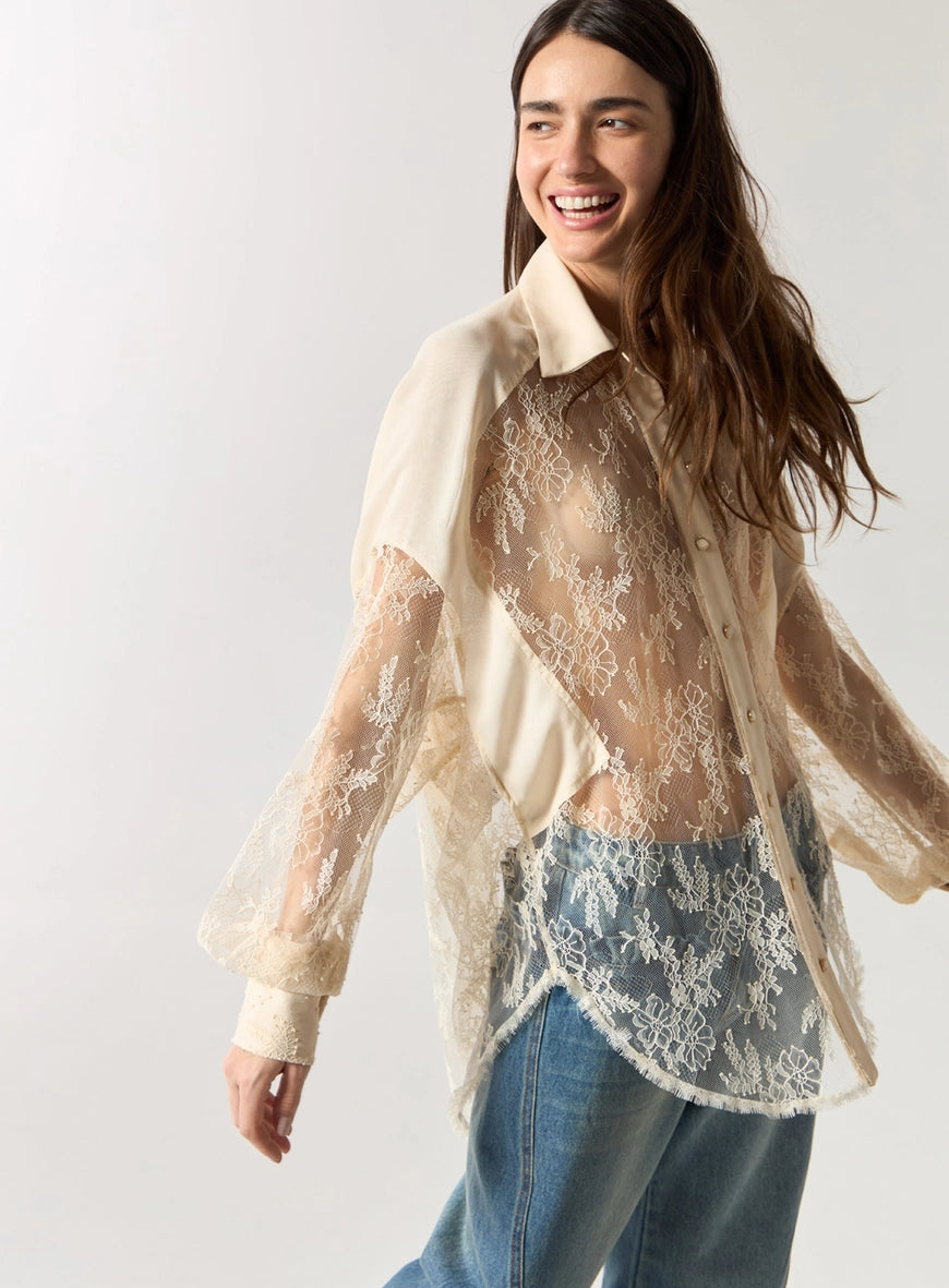 Ruffled Jeans