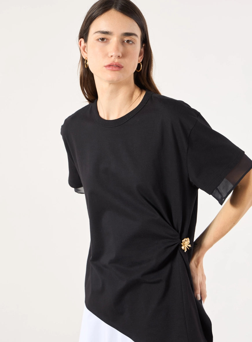 Double Brooch T-Shirt