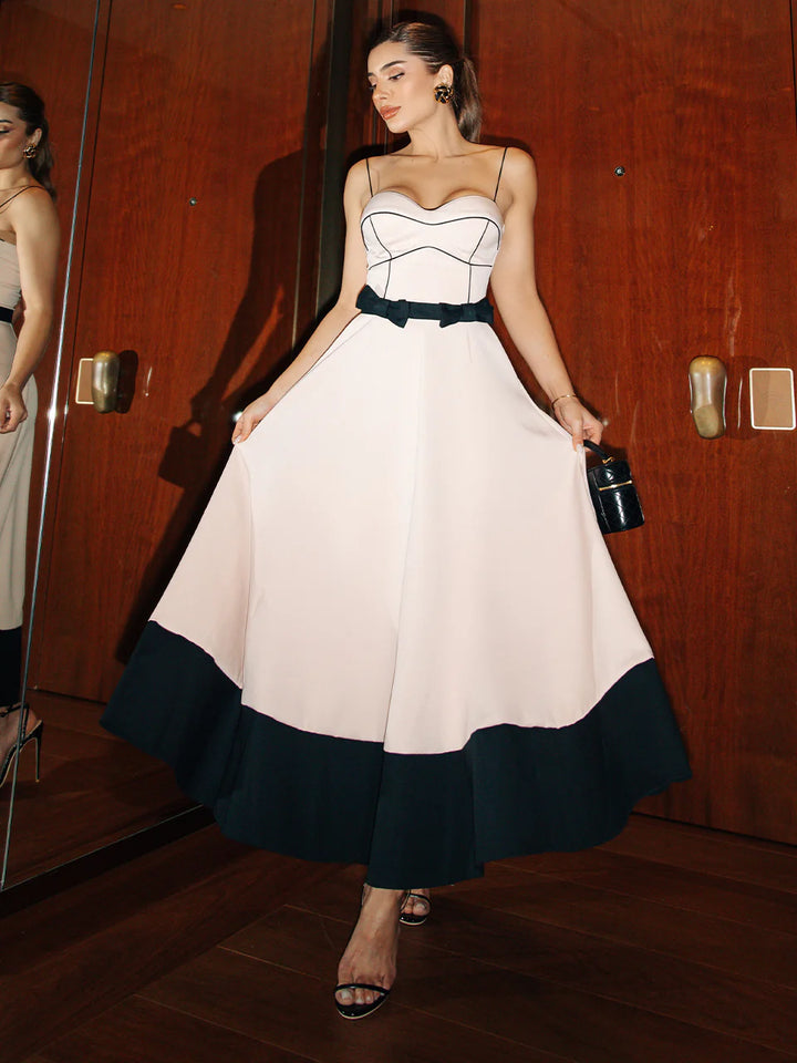 Bianca Crepe Midi Dress