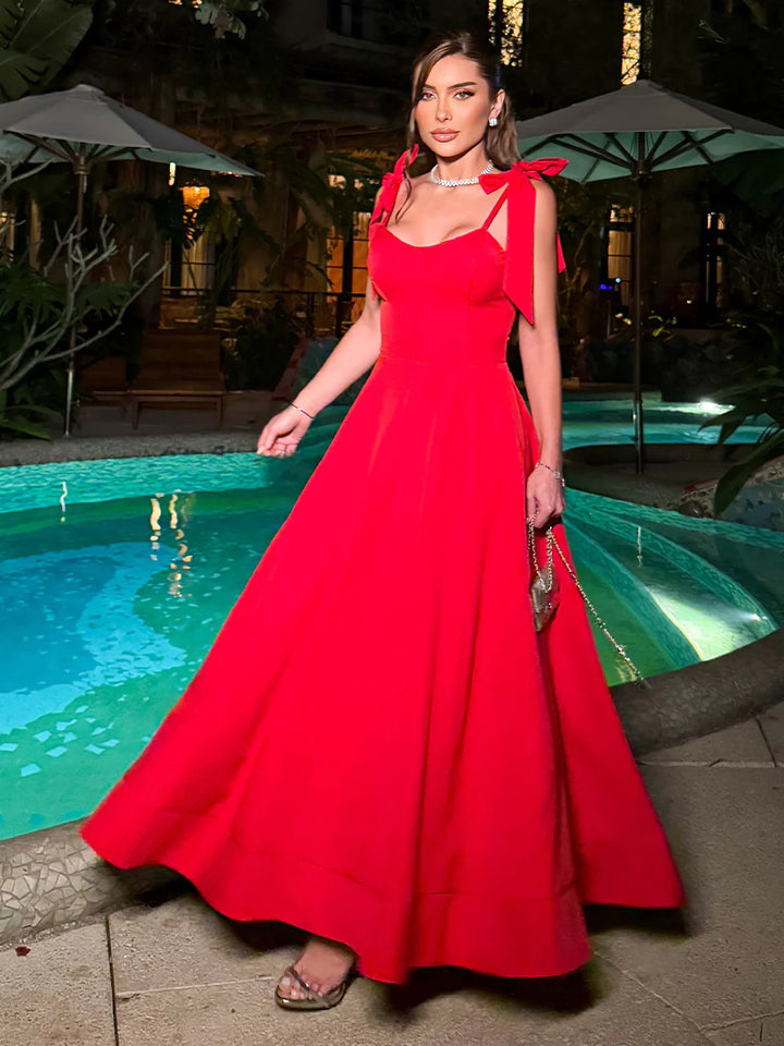 Vestido Midi Rosso Amore