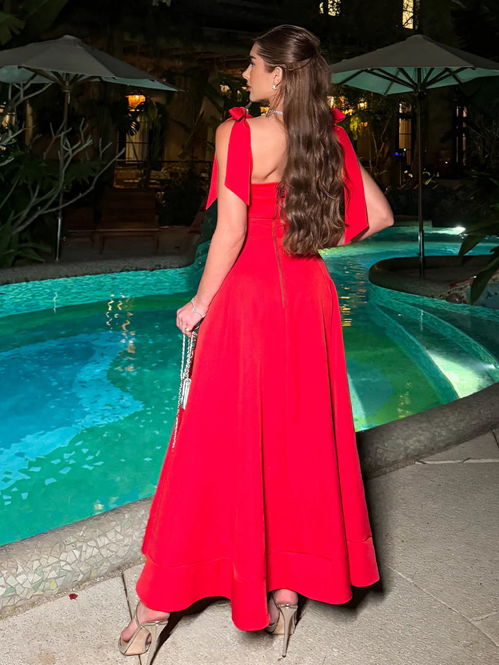 Vestido Midi Rosso Amore