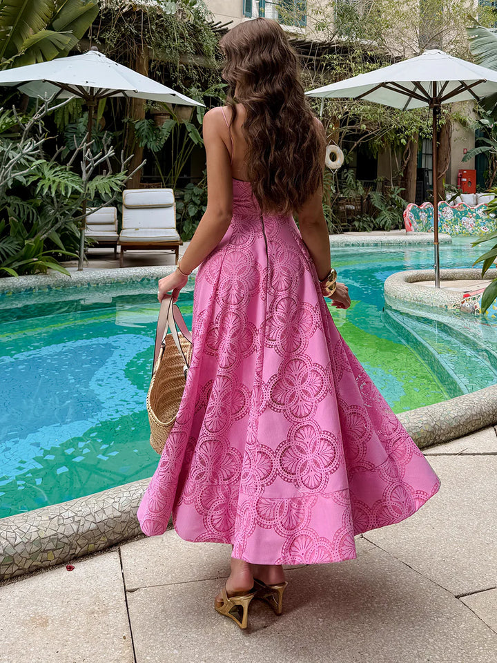 Valentina Lace Midi Dress