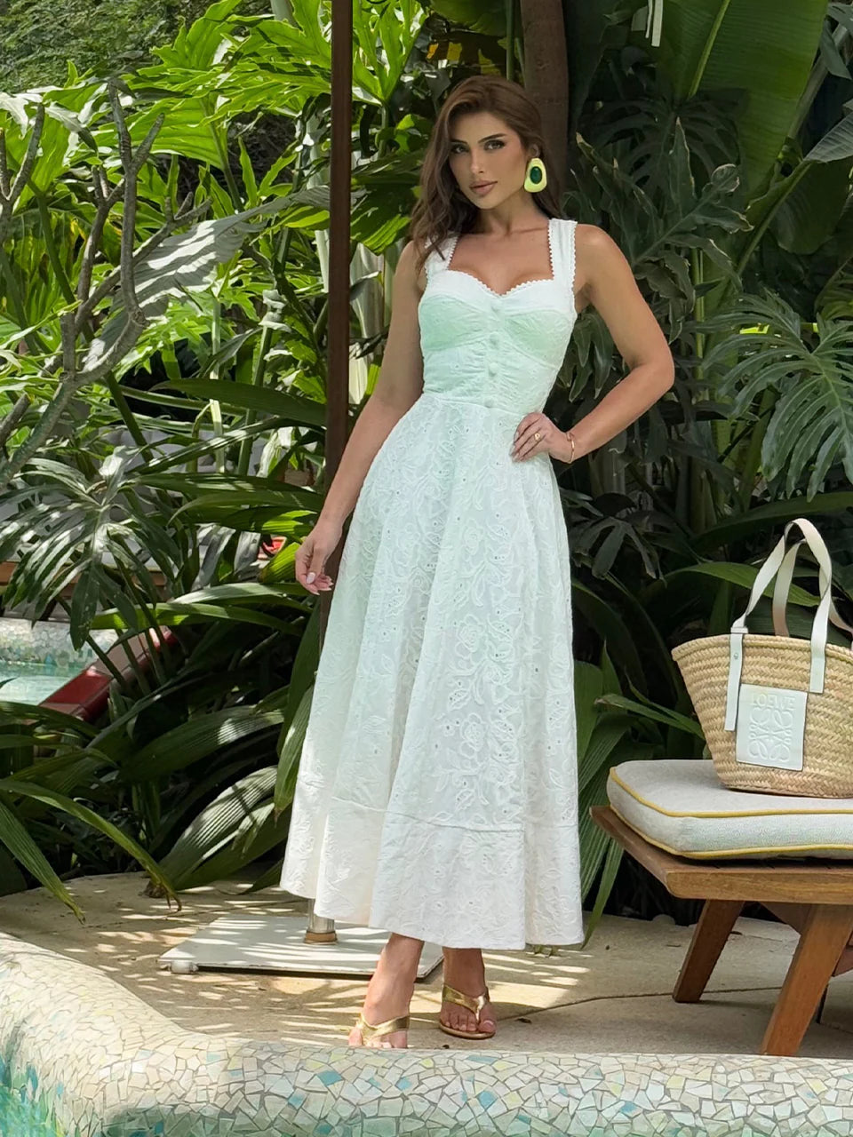 Vestido Midi Laise Serena