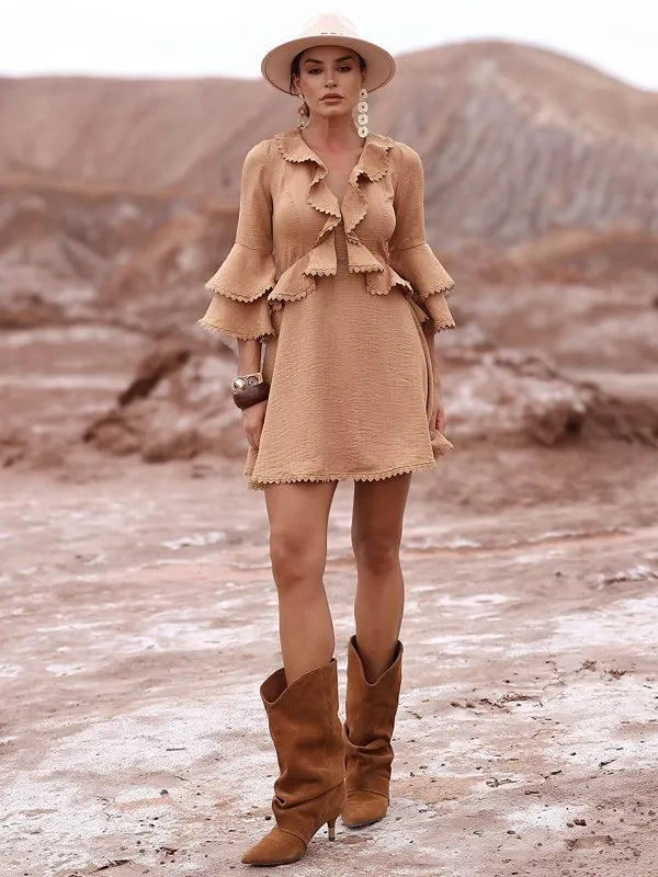 Short Boho Dress