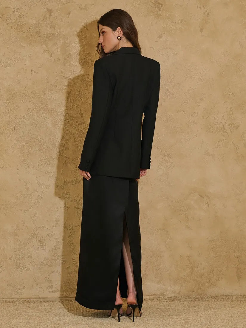 Tailored Maxi Skirt