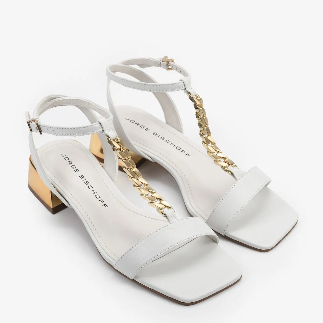 Snake Leather Sandal