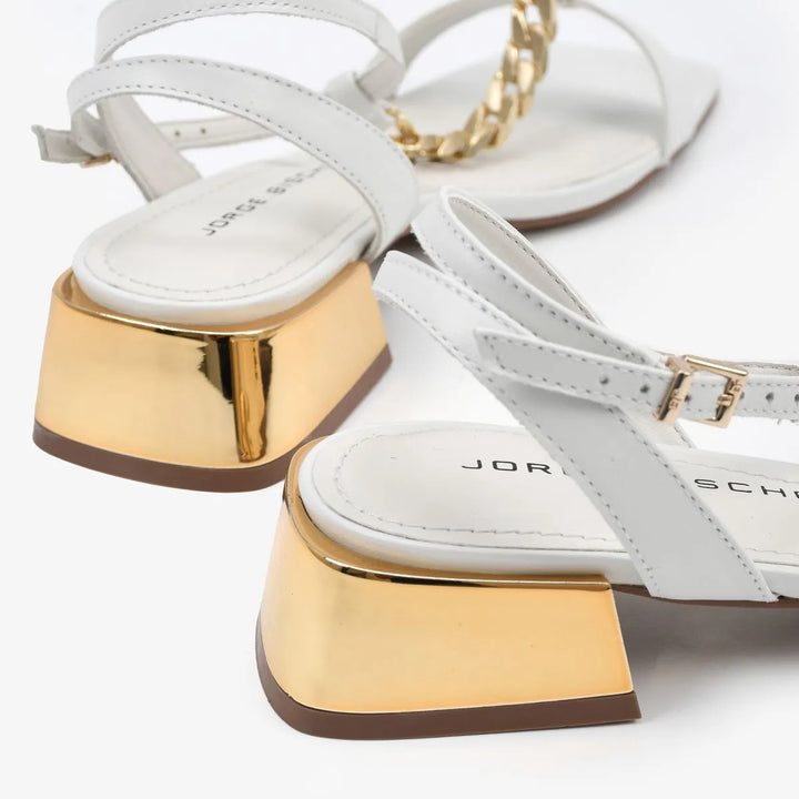 Snake Leather Sandal