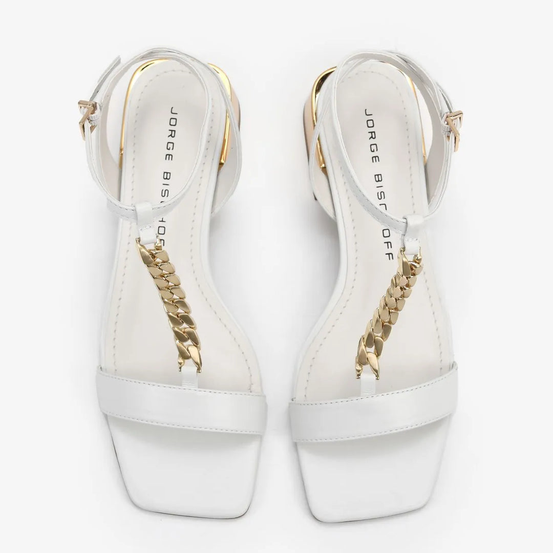 Snake Leather Sandal