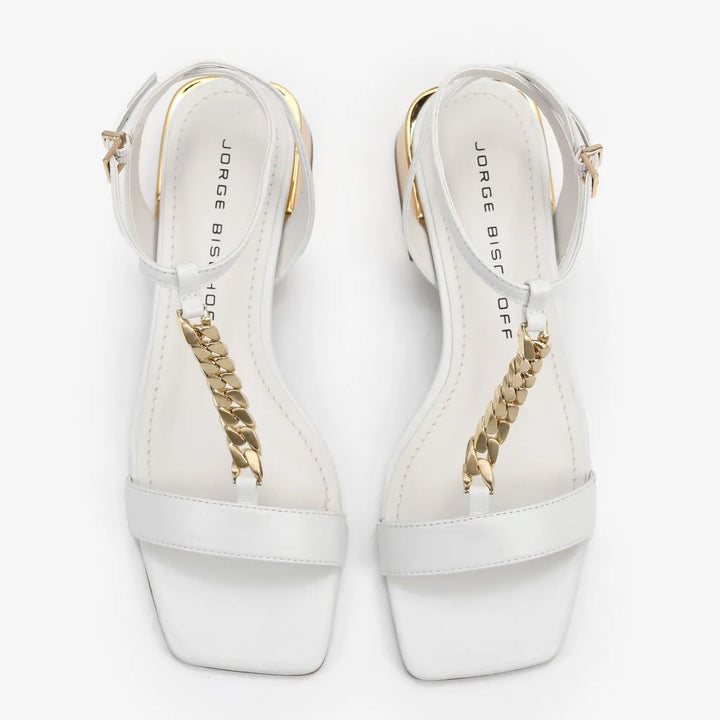 Snake Leather Sandal