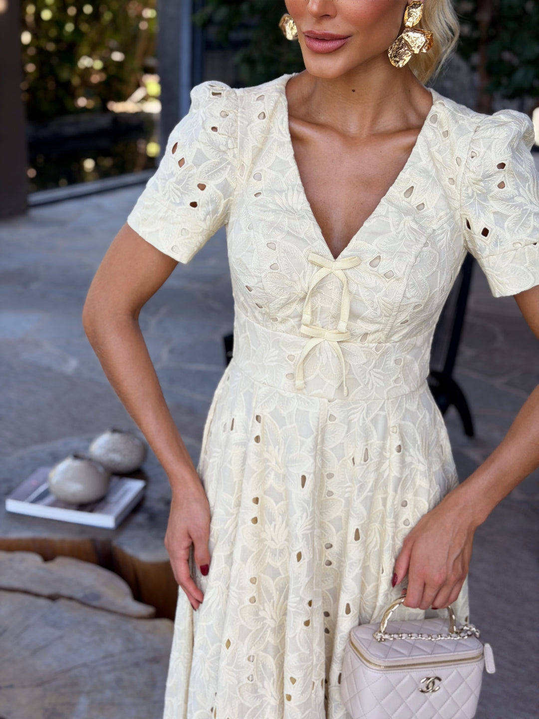 Vestido Midi Laise Bella Di Sanremo