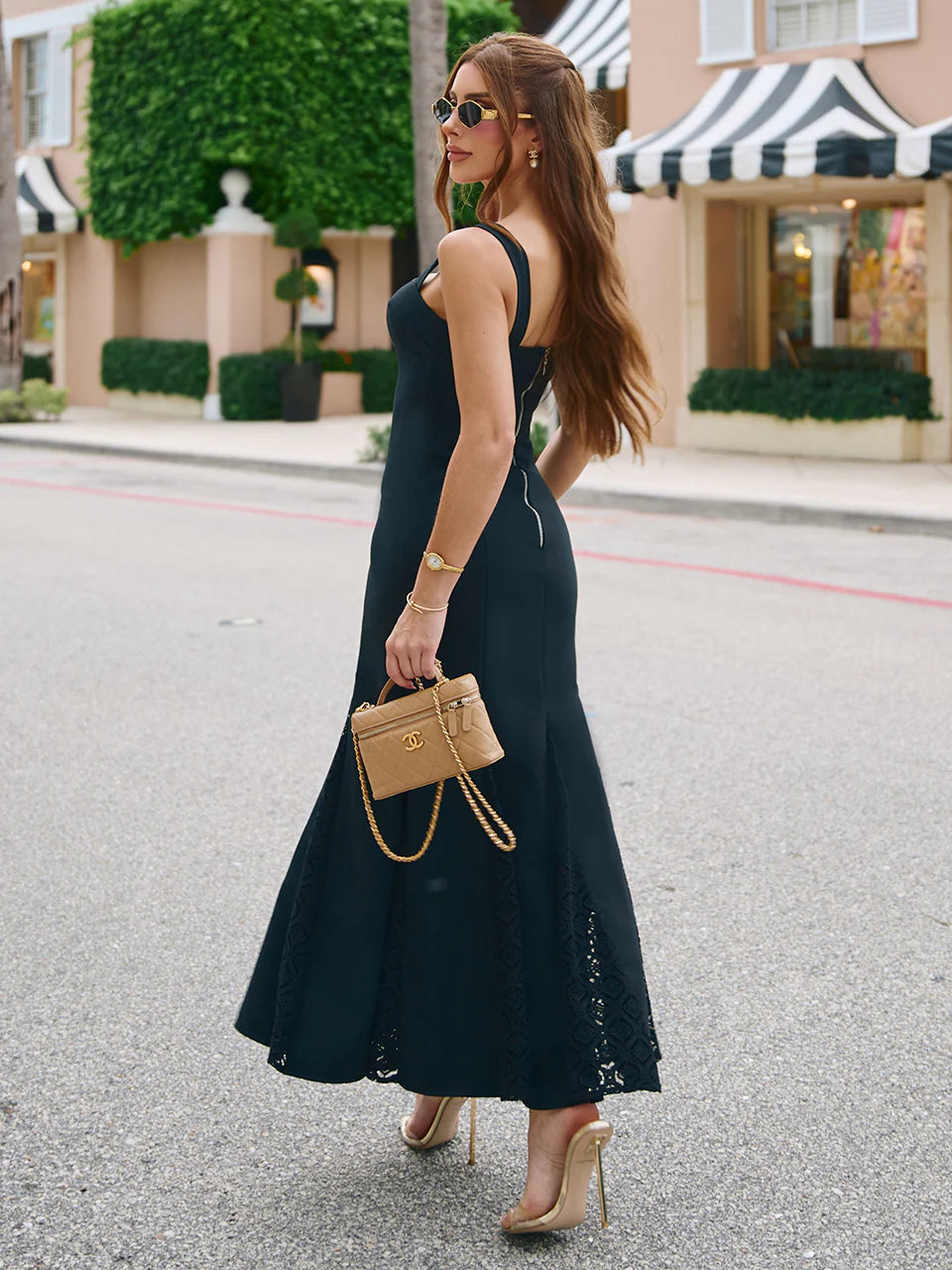 Vestido Midi Sereia Riviera