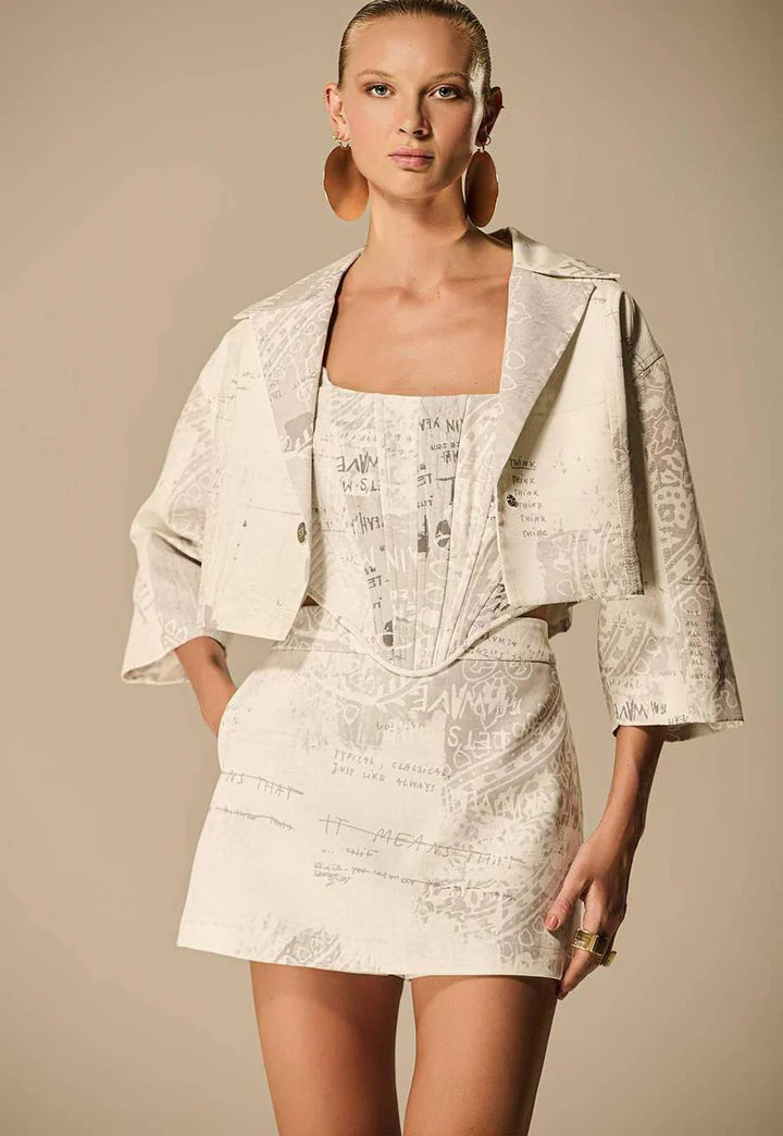 Jaqueta Cropped Liberté