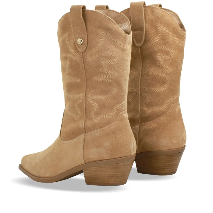 Bottero Suede Leather Western Boot