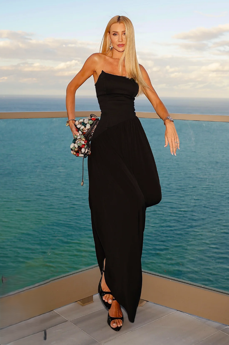 Vestido Midi Saia Fluída