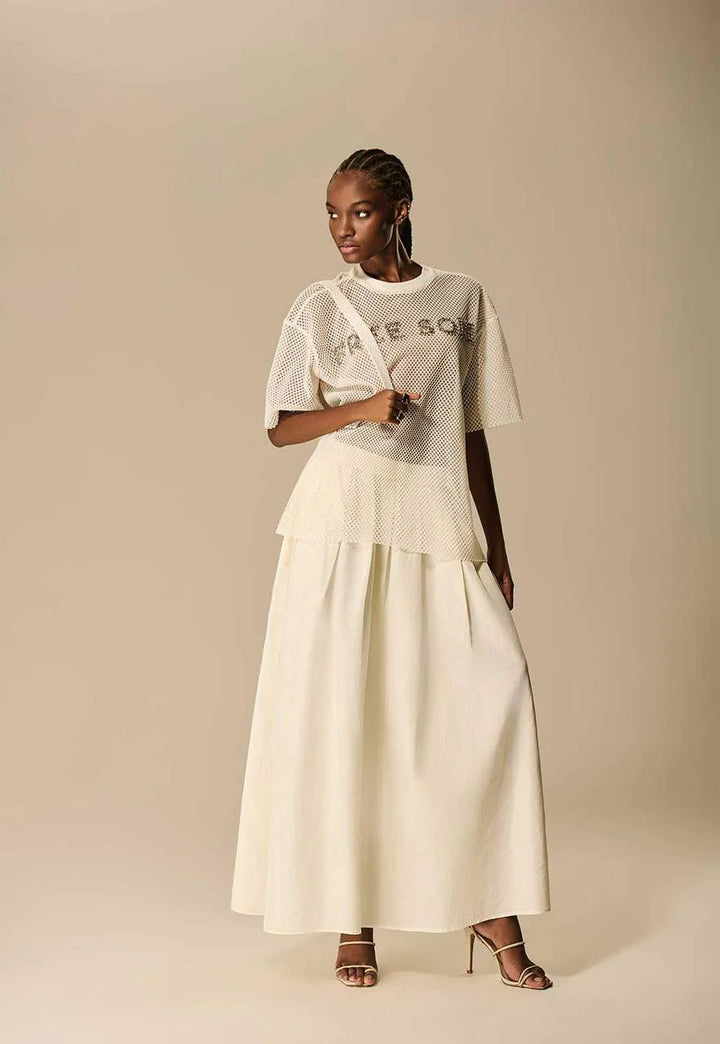 Embroidery Transfer Screen Blouse