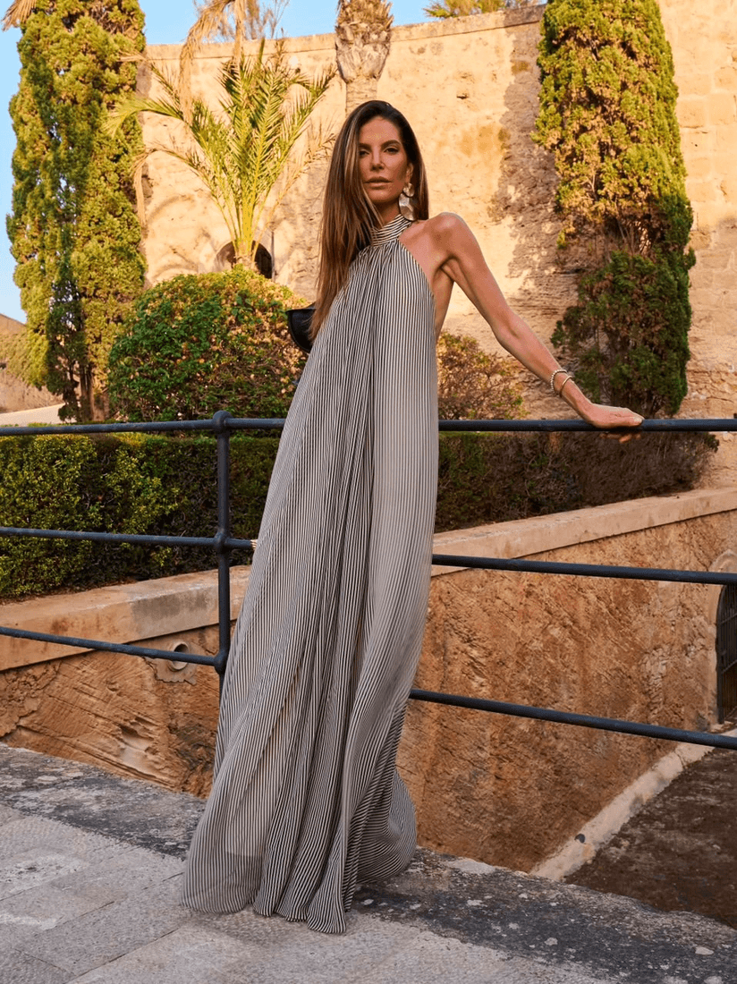 Vestido Longo Frente Única