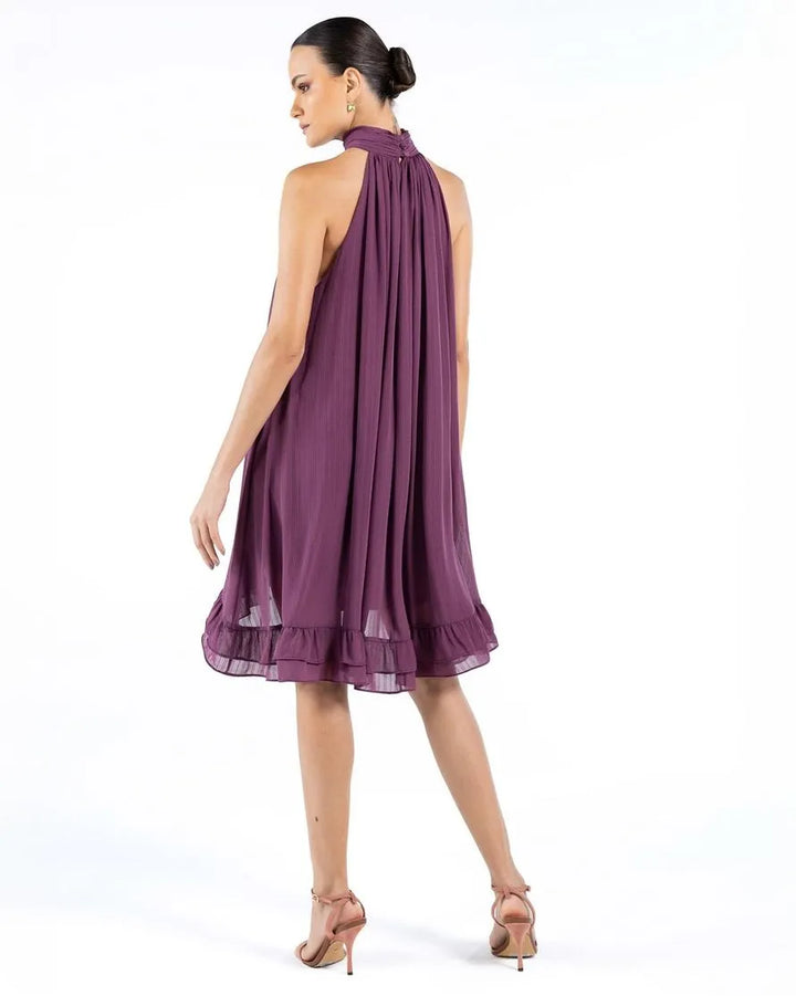 Vestido Curto Halter