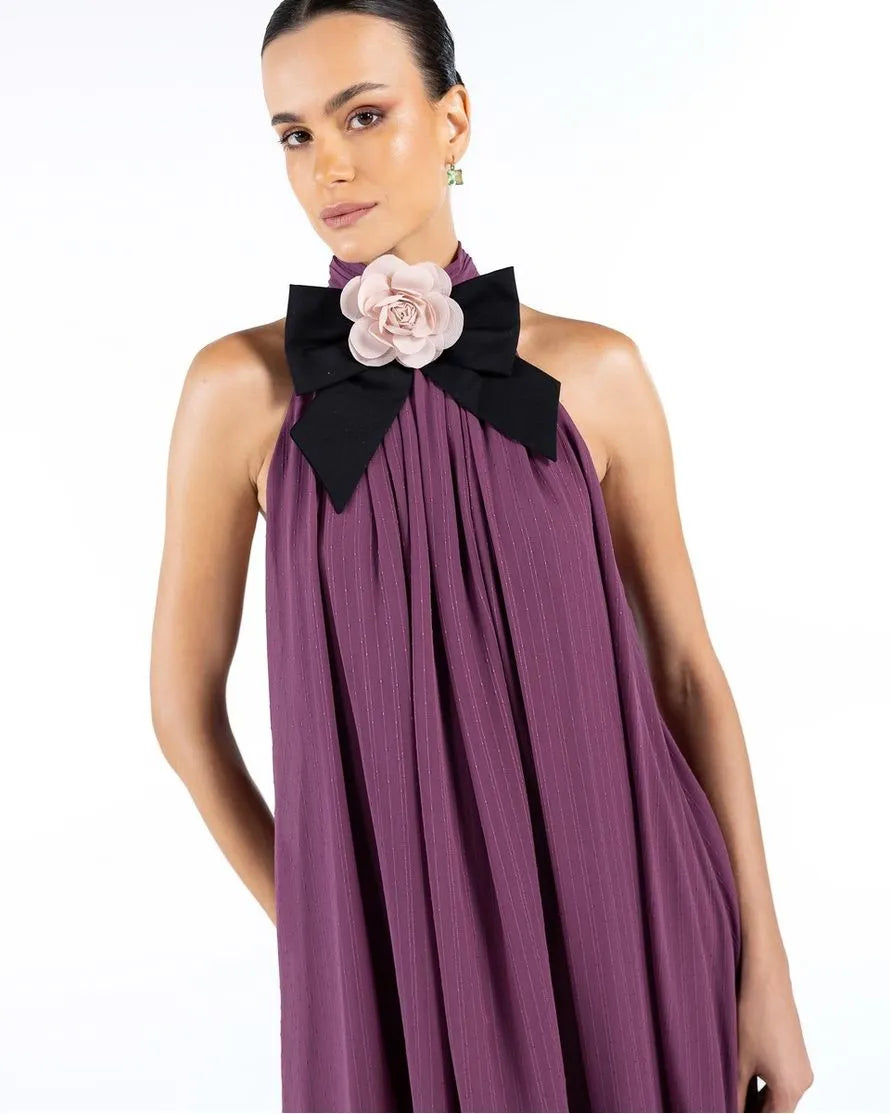 Vestido Curto Halter